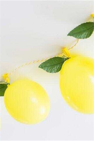10'lu Limon Balon Set