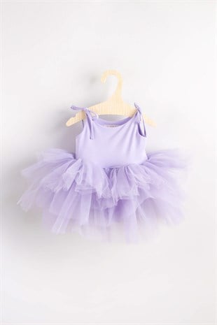Lilac Tutu Skirt Girls Ballerina Dress - Jade
