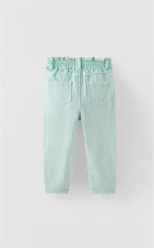 Mint Green Kid Jeans - Nassau