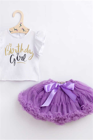 Purple Girl Tutu Skirt - Bonita